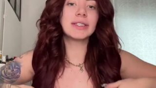 Nika Ilcic aka Nikanou Onlyfans nude showing topless!!!