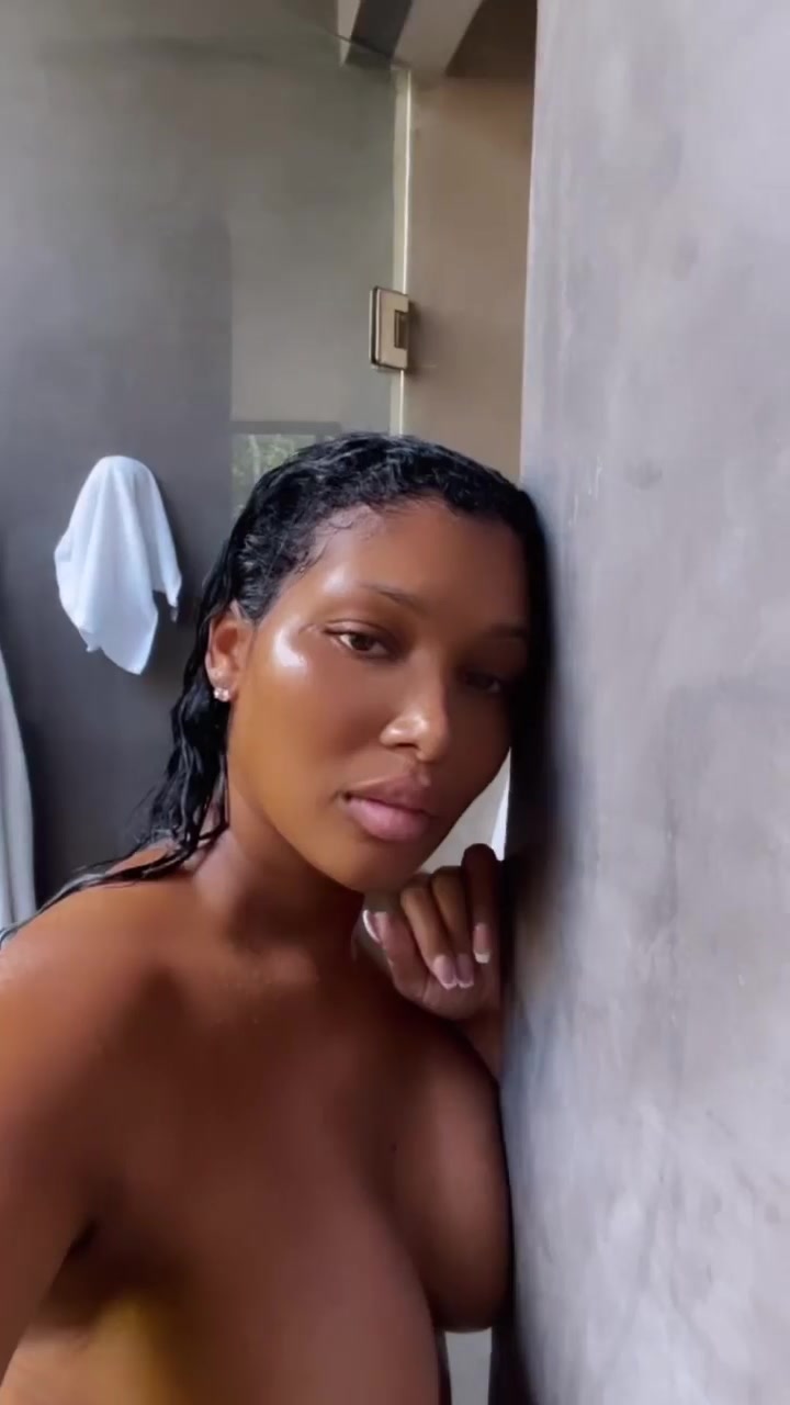 Brit Eady nude showing off her big breasts in the bathroom!!!