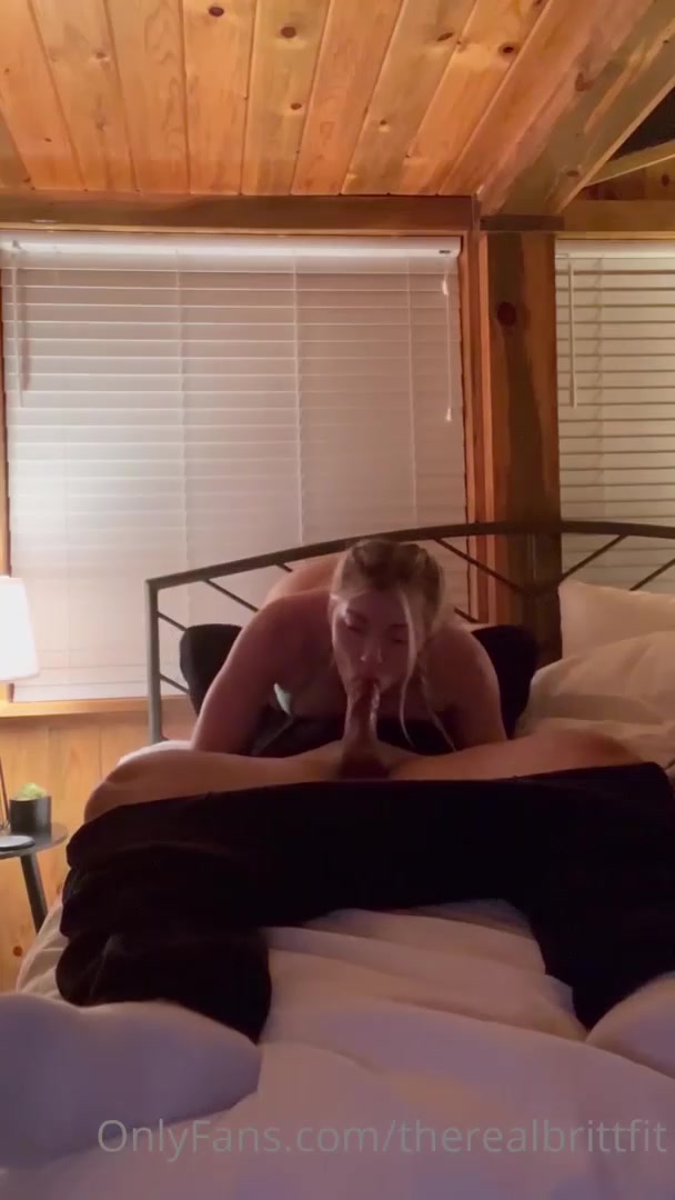 TheRealBrittFit 69 Sex Tape With Boyfriend And Swallowing Semen