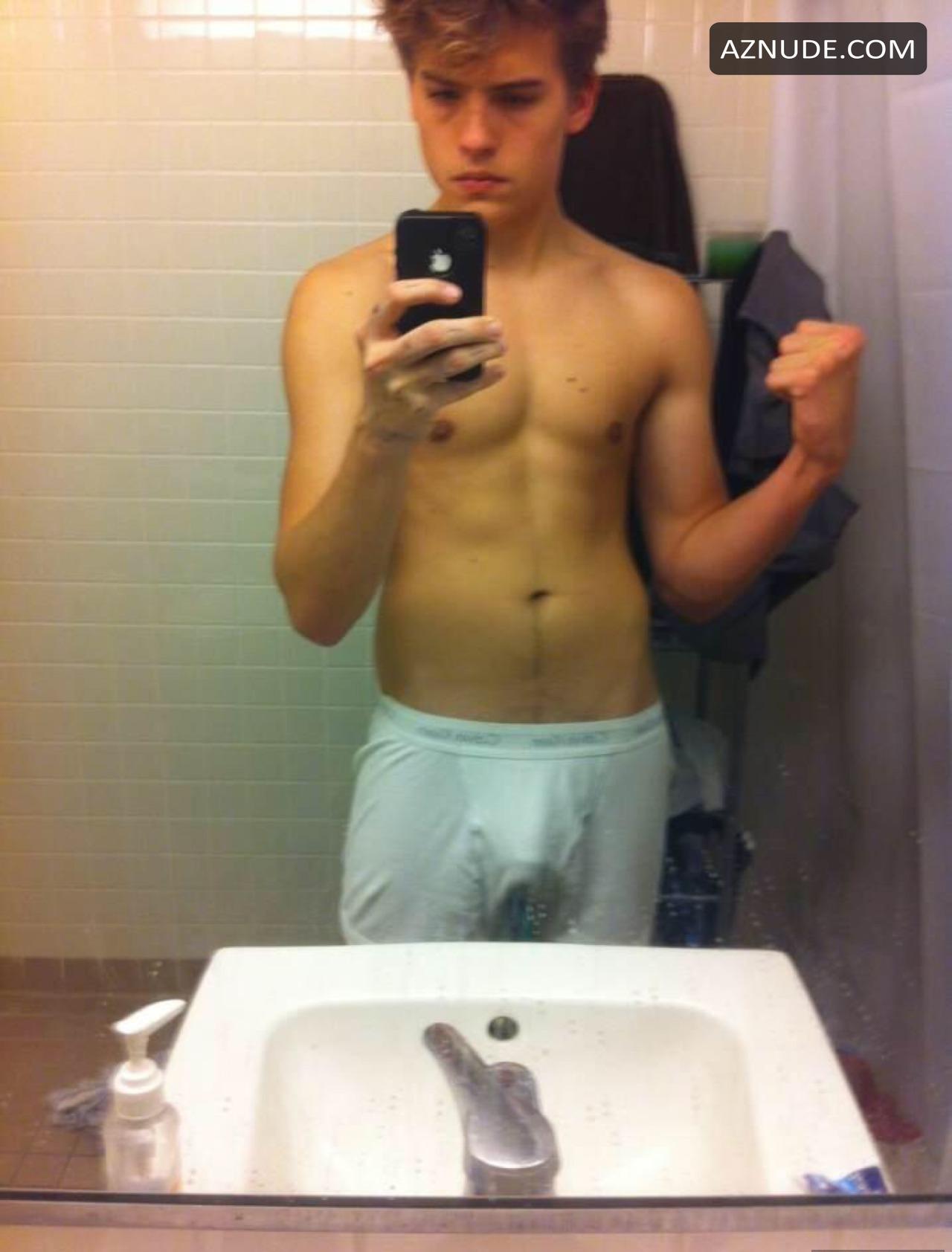 Dylan Sprouse Nude Shows Off His Big Cock